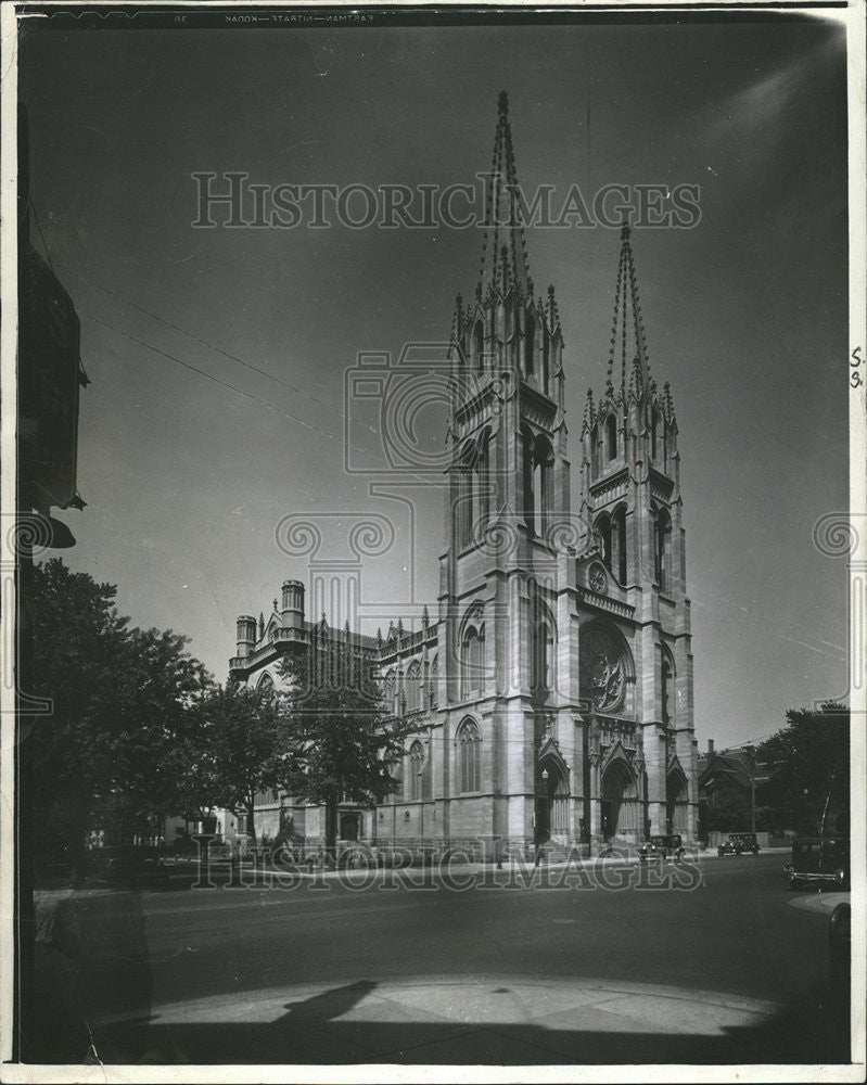 1960 Press Photo Catholic Immaculate Conception Church - Historic Images