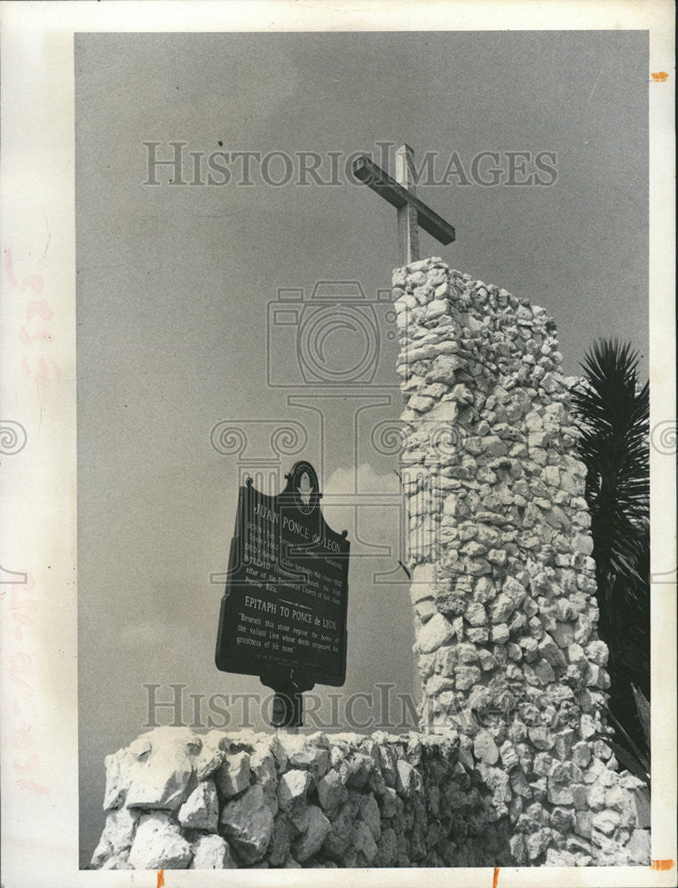 1972 Press Photo Vandals Entered Ponce De Leon Park and Ransacked It Again - Historic Images