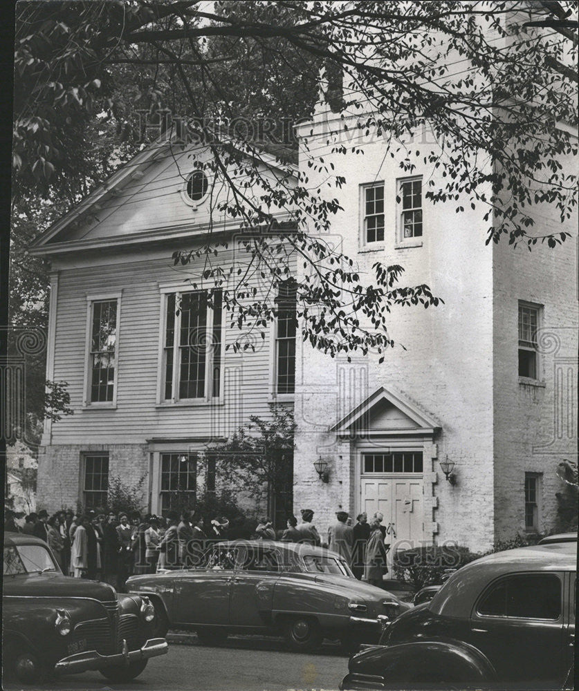 1946 Press Photo Methodist Meeting House Chicago Church - Historic Images