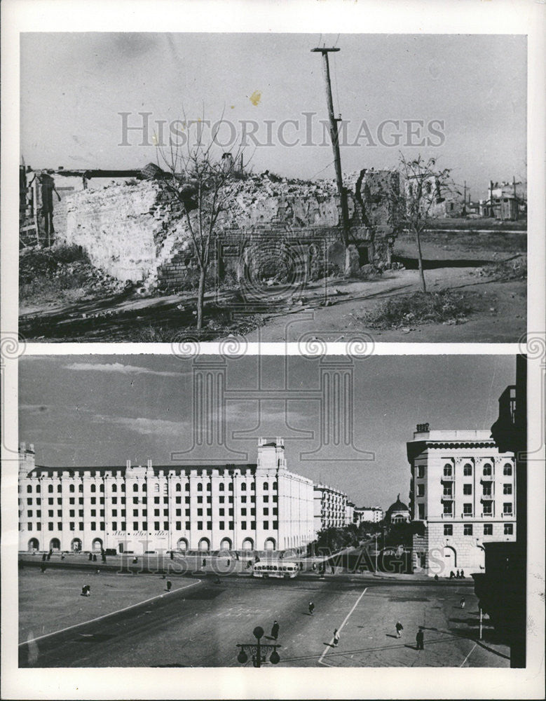 1957 Press Photo Stalingrad, Russia - Historic Images