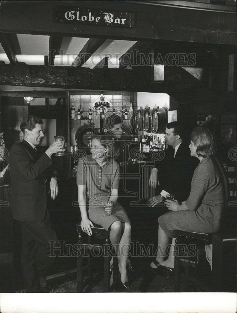 1966 Press Photo The Anchor Bankside Pub London Situate South Bank Thames - Historic Images