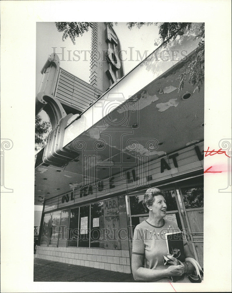 1982 Press Photo Cultural arts center Elizabeth Johnson Fox Aurora Theater - Historic Images