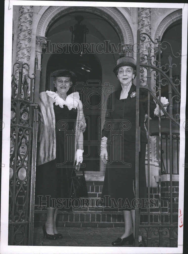 1956 Press Photo Central City Opera committee Mrs Alfred Hicks Dewey Bailey - Historic Images