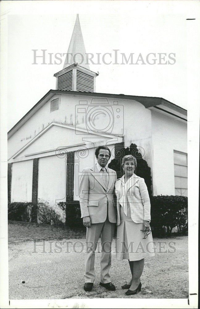 1980 Press Photo Rev Mrs Dan Able face new challenge missionary Africa - Historic Images