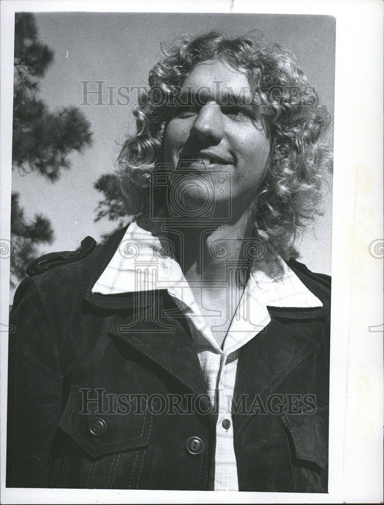 1974 Press Photo John Abramo St Peter Catholic High school student education - Historic Images