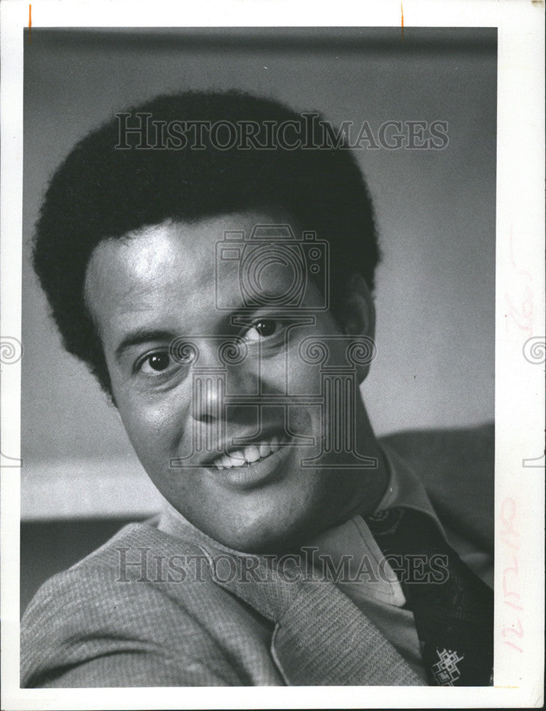 1973 Press Photo Eric Abrahams tourism director for the Government of Jamaica - Historic Images