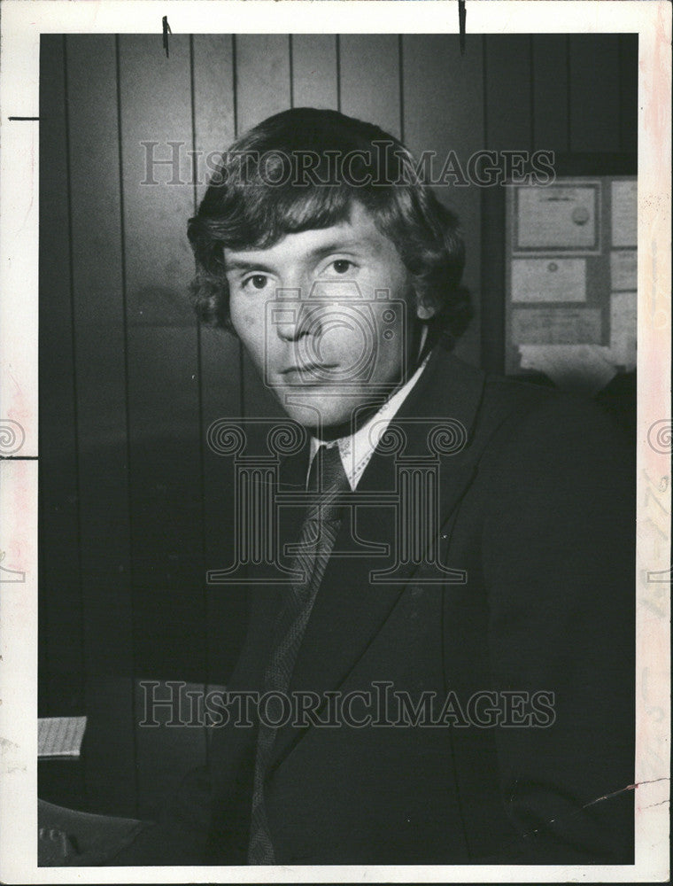 1972 Press Photo Donald Abernathy Larceny Conviction - Historic Images