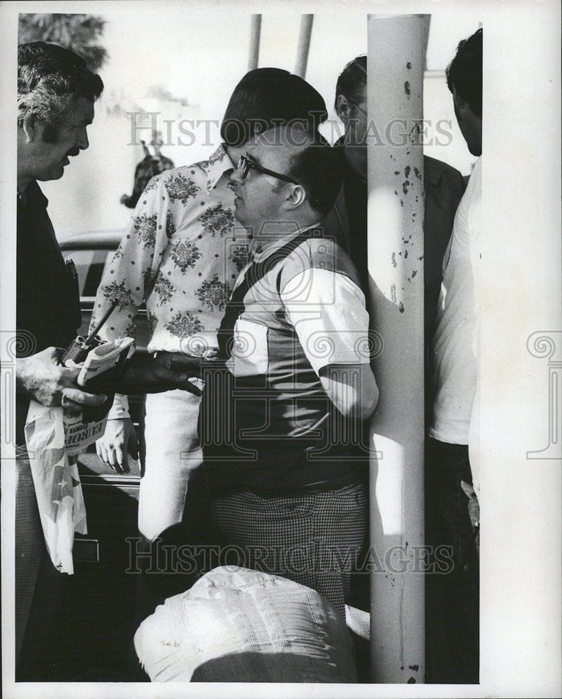 1975 Press Photo Richard Guido Abati Florida Extortionist - Historic Images