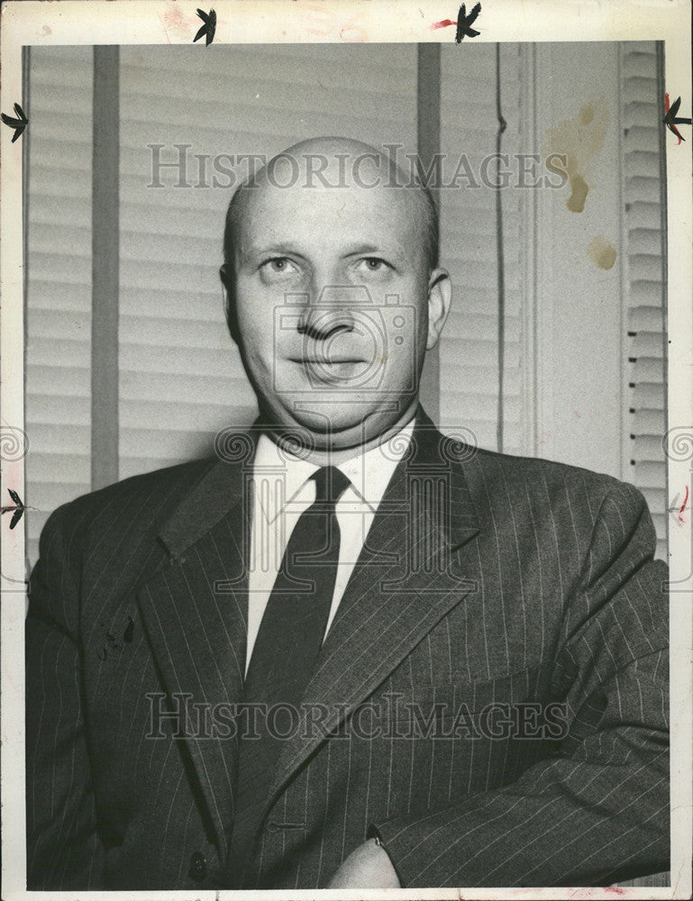 1957 Press Photo Rev. Donald Airey - Historic Images