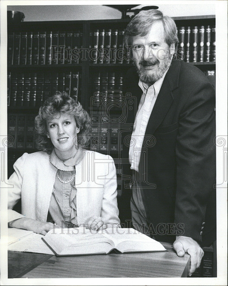 1983 Press Photo Bruce Akerson - Historic Images