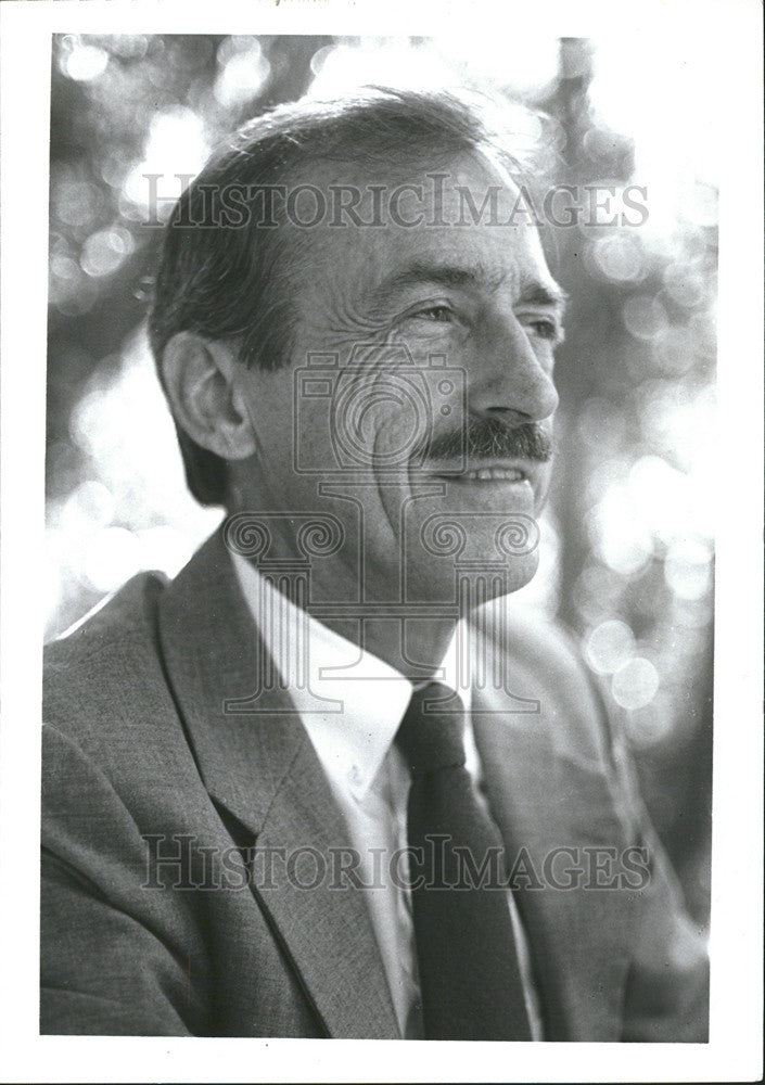 1986 Press Photo Carl Abbott Architect - Historic Images