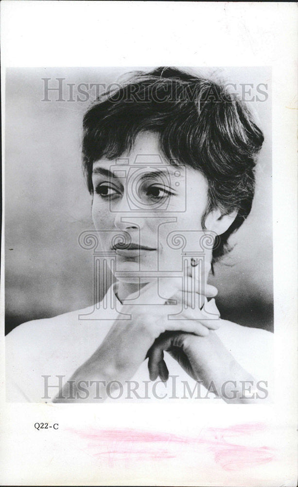 1965 Press Photo Aimee Anouk French Movie Actress - Historic Images