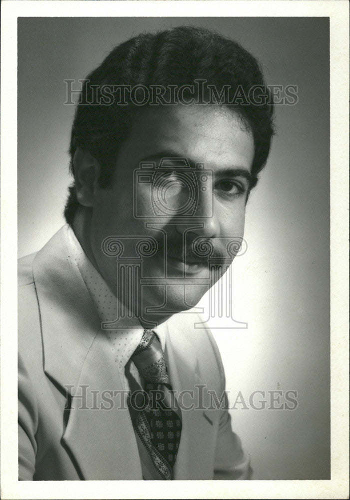 1977 Press Photo George Aguel of the Tierra Verde yacht and Tennis club. - Historic Images