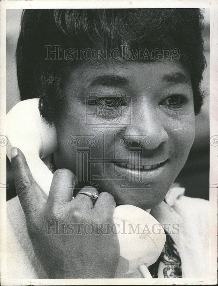 1970 Press Photo Opportunity Council Coordinator Elenora Adams - Historic Images