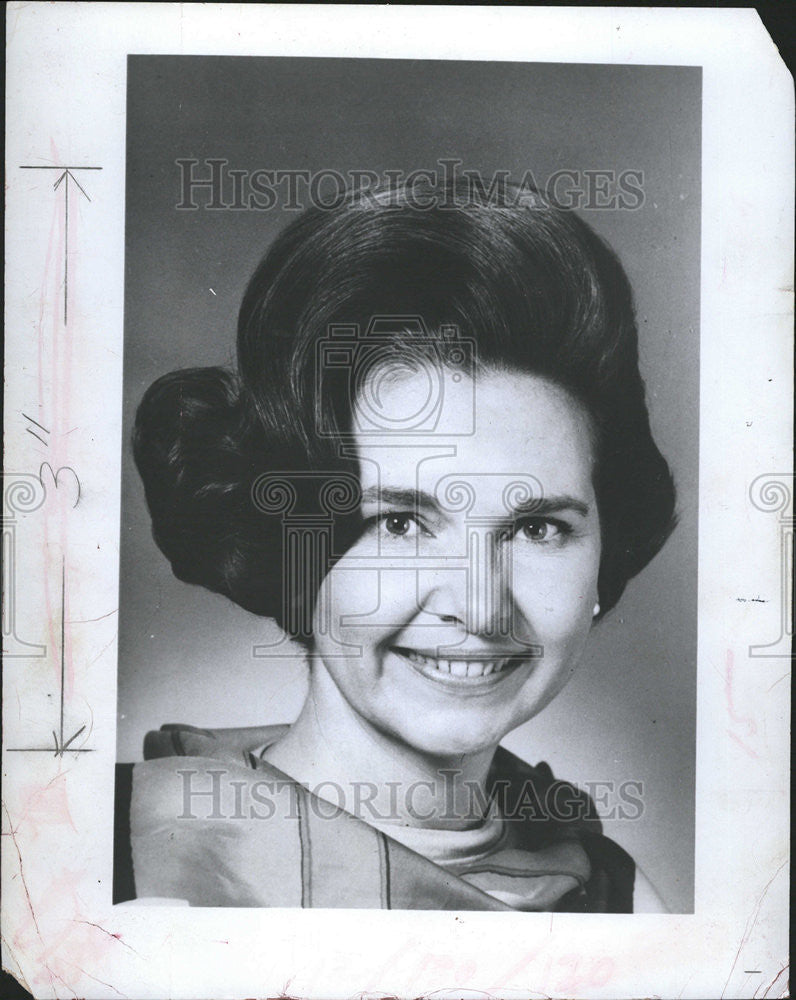 1968 Press Photo Jean Adams British Author - Historic Images