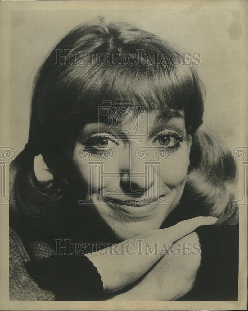 1967 Press Photo Jessica film star actress Pleasure company Sherry Adano - Historic Images