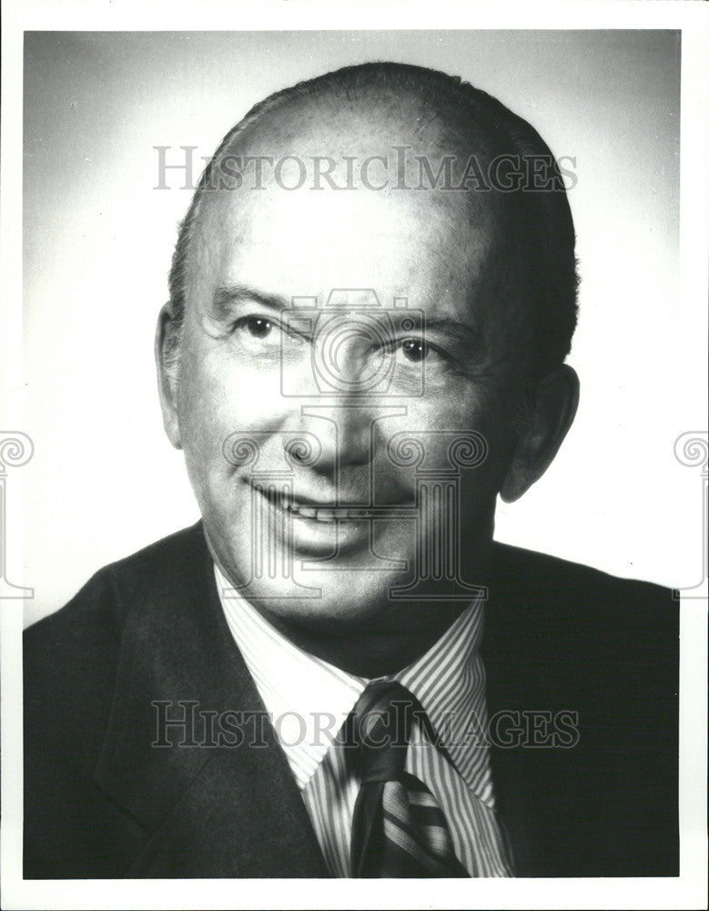 1976 Press Photo Adams Edward Larrabee Consulting Psychologist University Mich - Historic Images