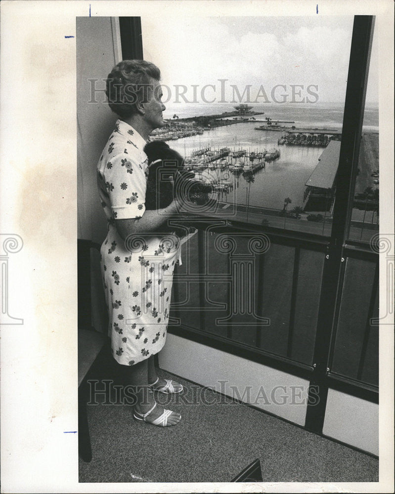 1975 Press Photo Edward Acheson Trowbridge First Building Occupant - Historic Images