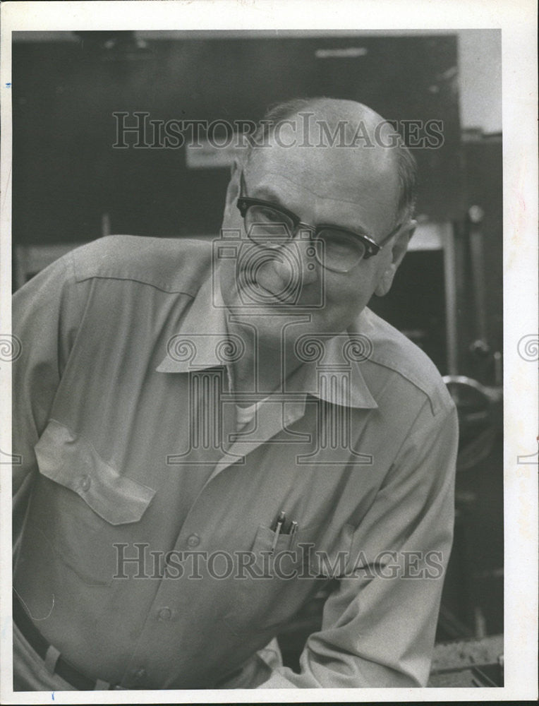 1973 Press Photo Lone Piligrim Primitive Baptist Church Largo Stereotype Adair - Historic Images