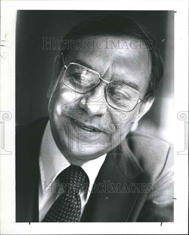 1983 Press Photo William Acevedo spiritual leader Jews largo - Historic Images