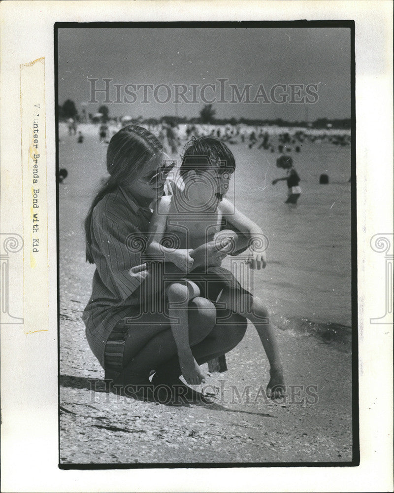 1972 Press Photo Florence Nightingale Day Care center Fort De Soto Park - Historic Images