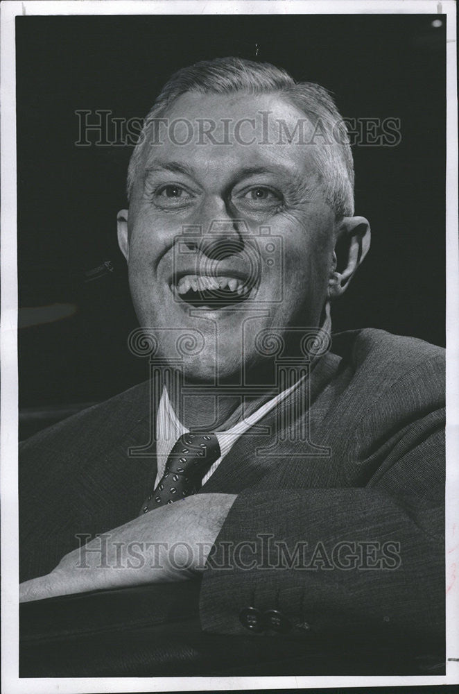 1956 Press Photo Will Nicholson Public Service Company Colorado Executive Member - Historic Images