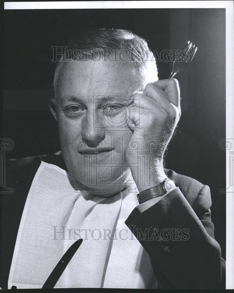 1958 Press Photo Mayor William F. Nicholson - Historic Images