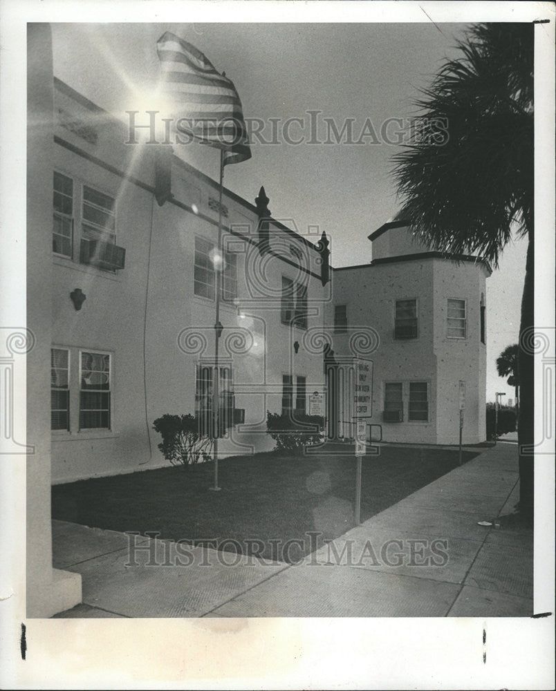 1977 Press Photo Dedication Ceremonies Held Don Vista Community Center Beach - Historic Images