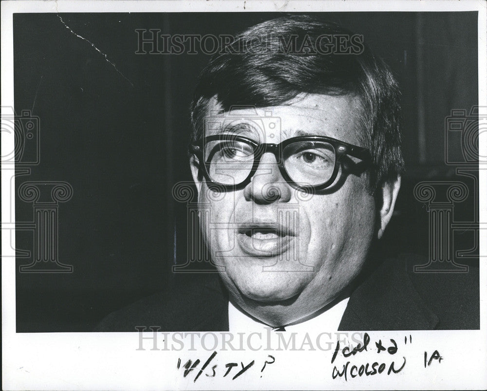 1978 Press Photo Charles Colson Christian leader cultural commentator conference - Historic Images