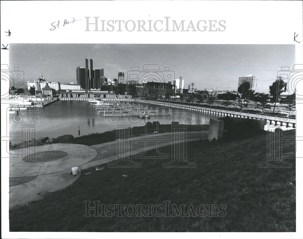 1991 Press Photo Tests Show Soil St Aubin Park Contaminate High Level Lead Found - Historic Images