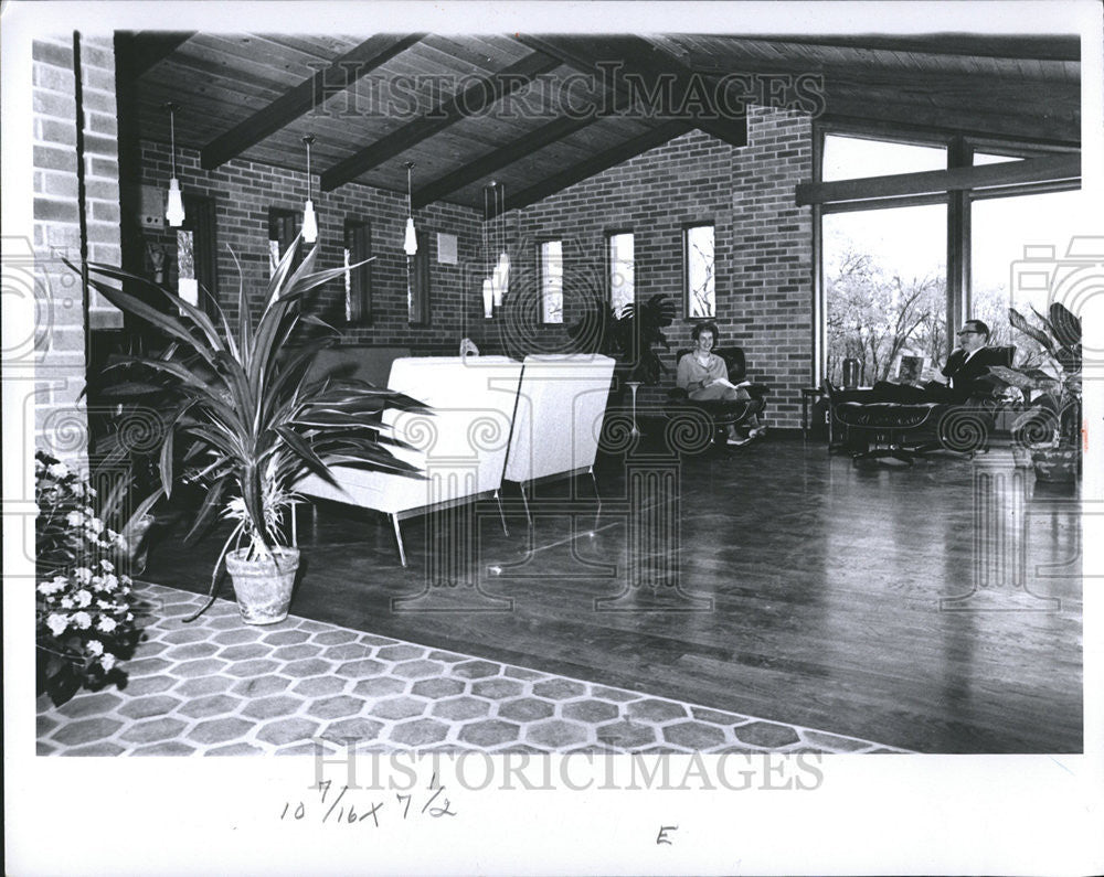 1966 Press Photo Cranbrook Edison House - Historic Images