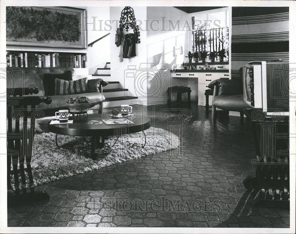 1967 Press Photo Armstrong Arlmont Vinyl Flooring - Historic Images