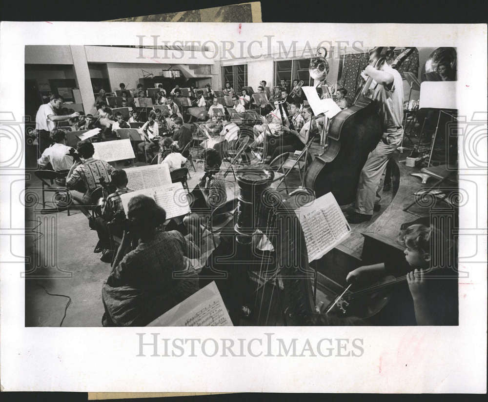 1959 Press Photo Pinellas County Youth Symphony - Historic Images