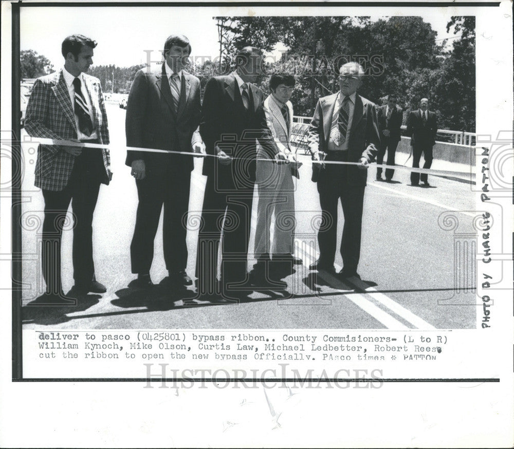 1978 Press Photo  William Kynoch Mike Olson Curtis Law Micheal - Historic Images