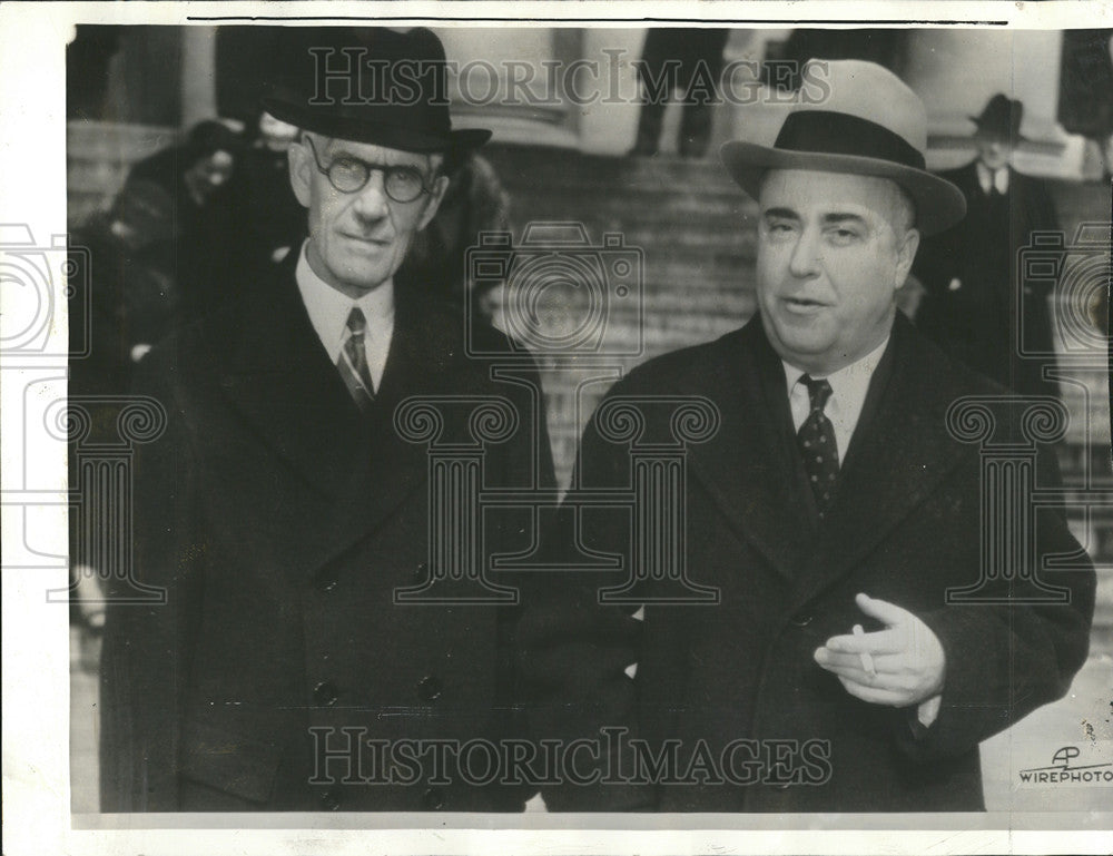 1937 Press Photo House Committee Washington Dr Francis Townsend Elisha Hanson - Historic Images