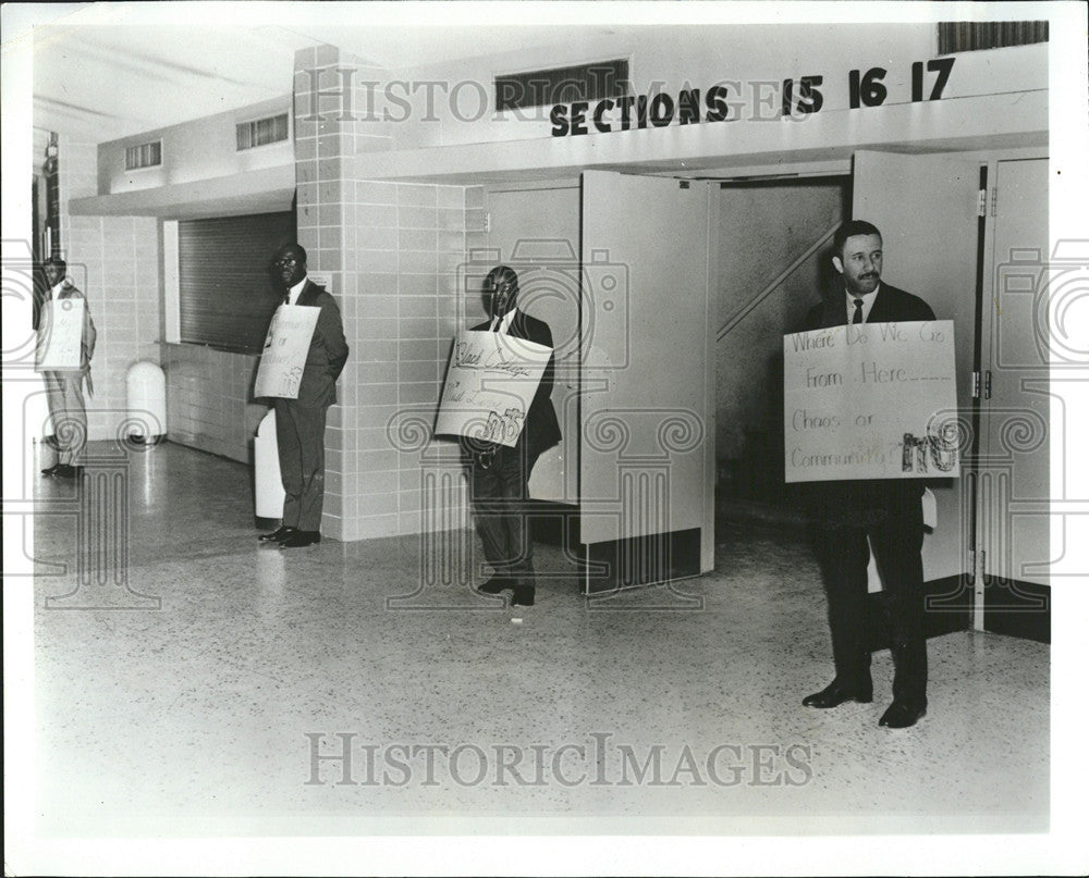 1968 Press Photo Dallas Methodist Church Renewal Delegate - Historic Images