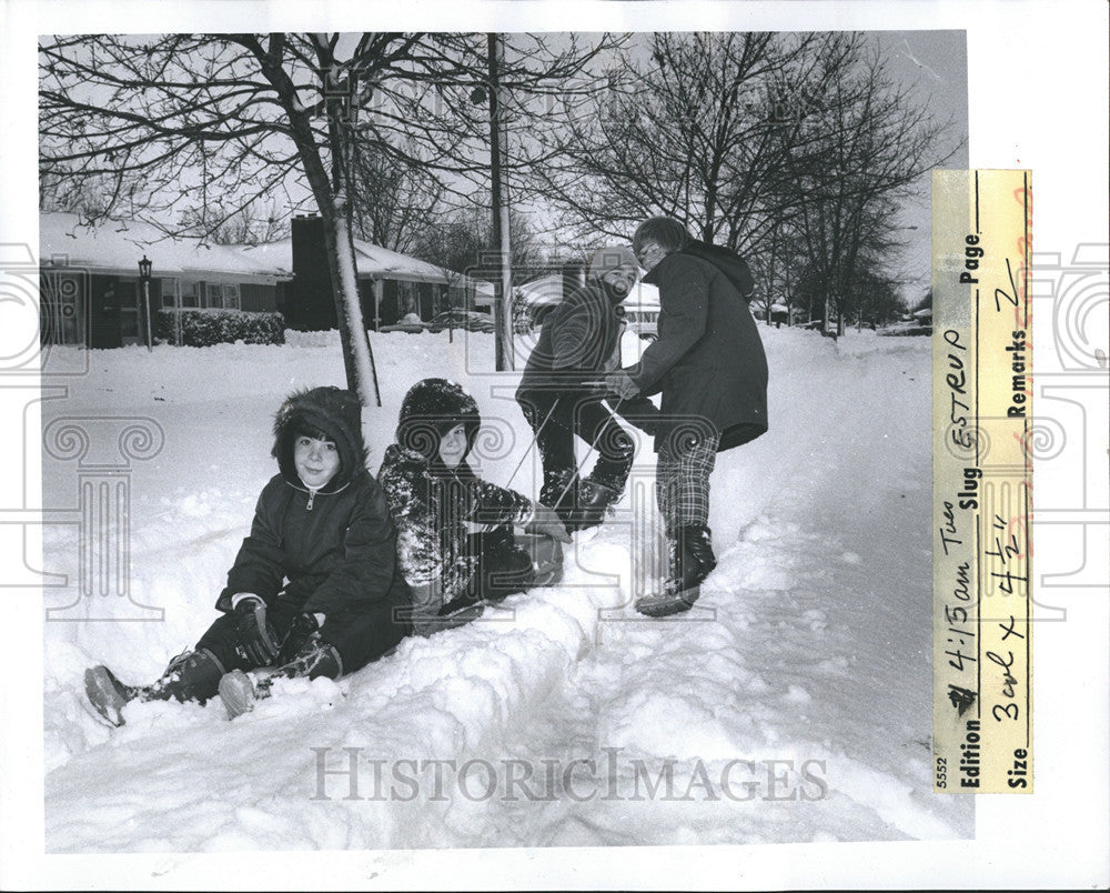 1974 Press Photo Sam Craproda Freddie Craproda Norman Scaglioni Tom Massey - Historic Images