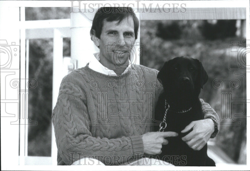 1993 Press Photo Ben Cheever Author Fiction Nonfiction Children&#39;s Books - Historic Images