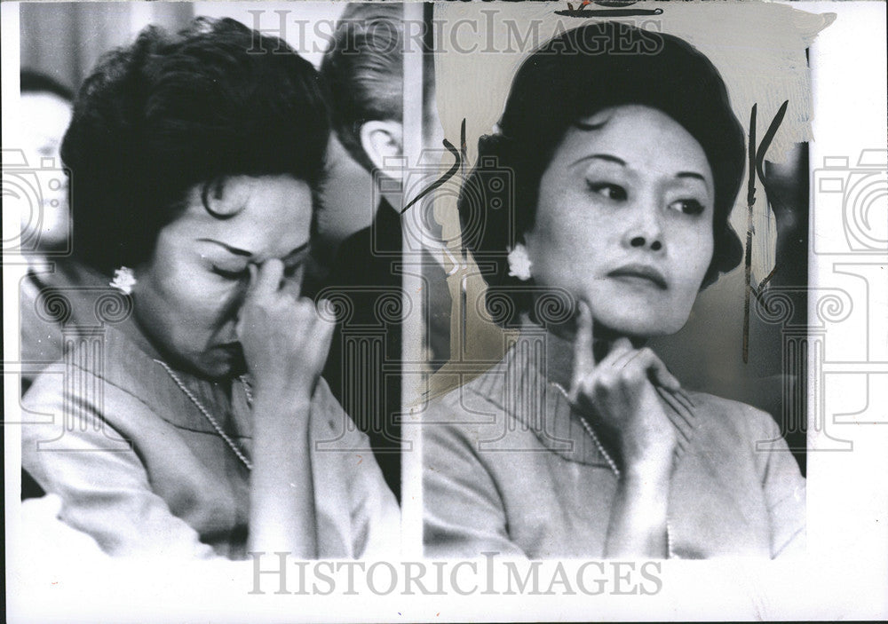 1962 Press Photo Claire Chenault Widow Army Officer - Historic Images