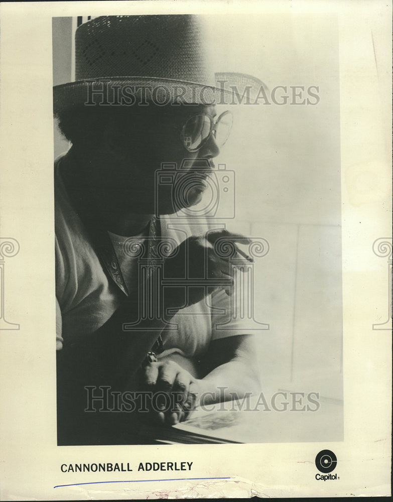 1972 Press Photo Cannonball Adderley - Historic Images