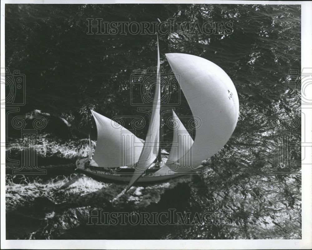 1958 Press Photo Caribe Yawl - Historic Images