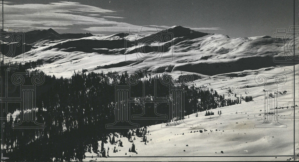 1944 Press Photo  Timberline Mount Massive Hale Elbert - Historic Images