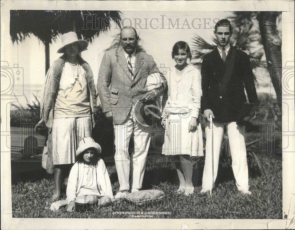 1928 Press Photo Philadelphia Nassau Drexel Gould Edith Drexel Anthony Nassau - Historic Images