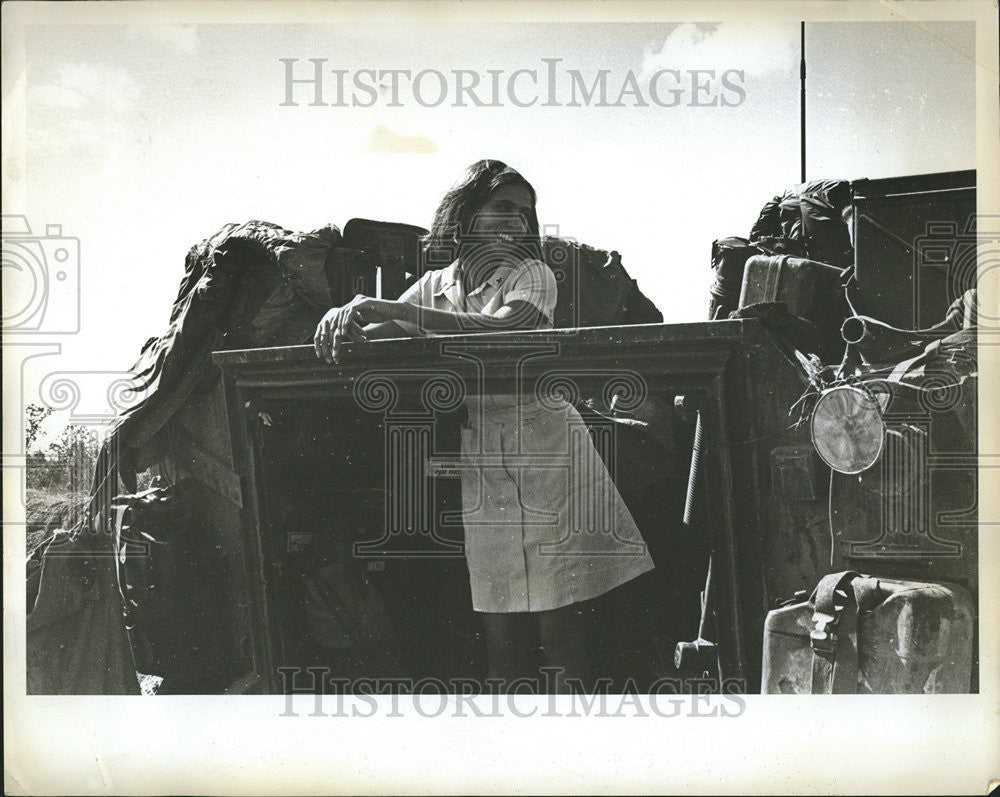 1970 Press Photo Diana Acevedo Library File Woman - Historic Images