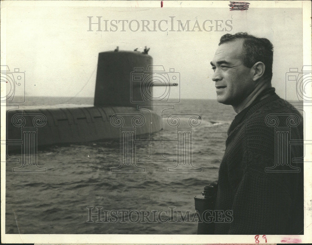 1962 Press Photo Polaris Submarine Journal Voyage NBC NSS - Historic Images