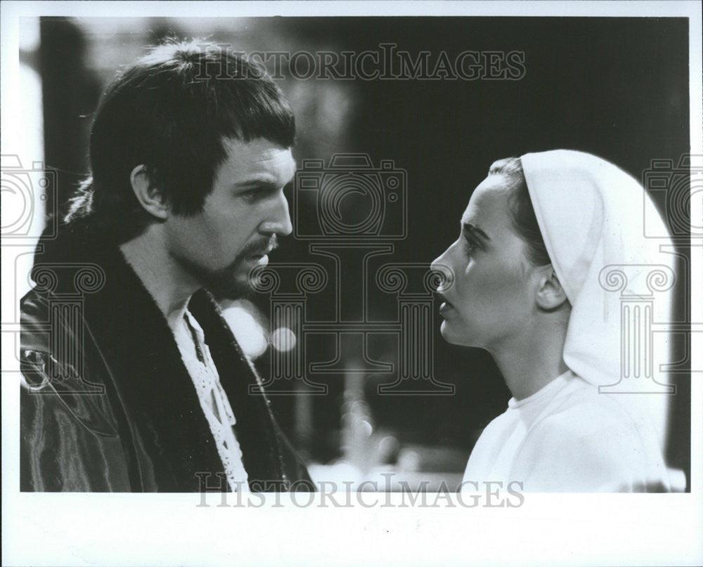 1979 Press Photo Kate Nelligan Angelo William Shakespeare Drama Spigot Smith - Historic Images