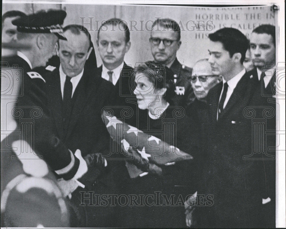 1964 Press Photo United States Army General Douglas MacArthur Funeral - Historic Images