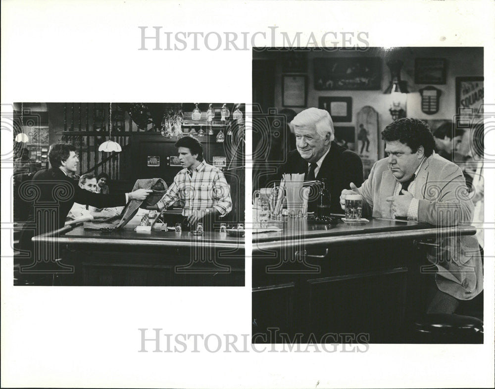 1993 Press Photo Cheers Laughs NBC TV Emmy Awards Finale Jay Leno  Bob Costas - Historic Images