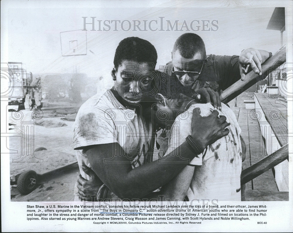 1978 Press Photo The Boys In Company C - Historic Images