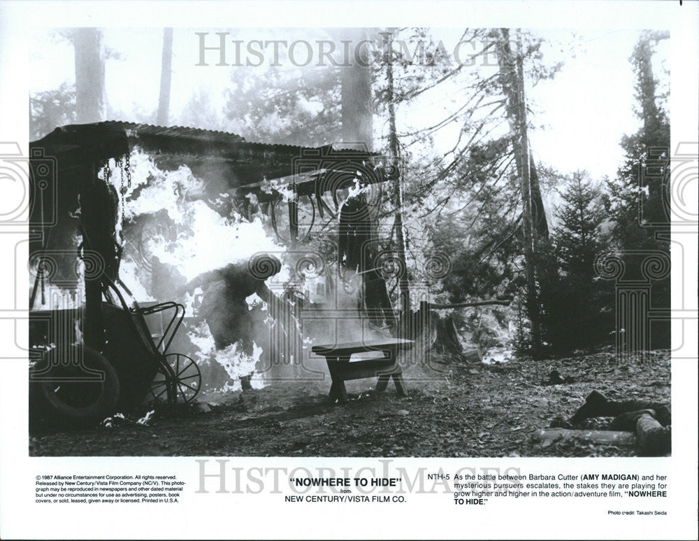 1987 Press Photo Amy Madigan American Film &amp; Television Actress - Historic Images